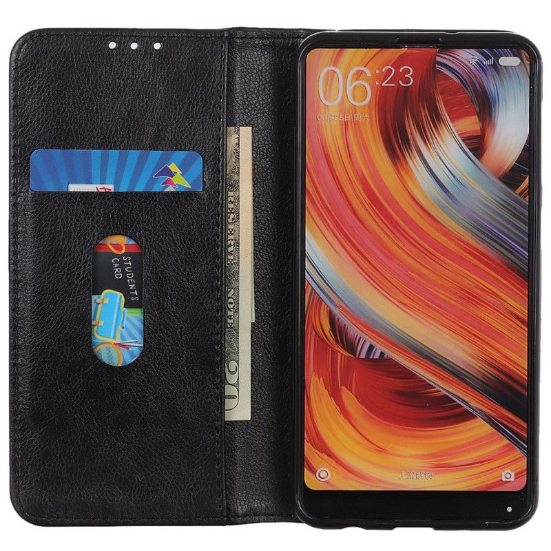 Folio Deksel Lær Xiaomi Redmi Note 13 Pro Plus 5g Retro Splittskinn