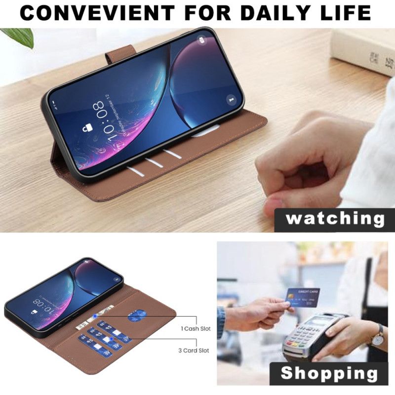 Folio Deksel Realme C71 Binfen Color Linjer Beskyttelse Deksel