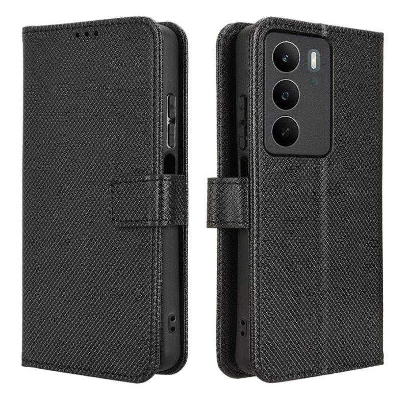 Folio Deksel Realme C71 Diamanttekstur Beskyttelse Deksel