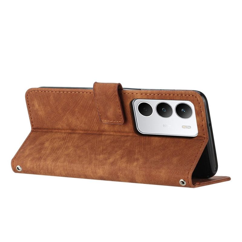 Folio Deksel Realme C71 Linjer