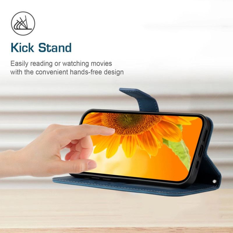 Folio Deksel Realme C71 Solsikketrykk