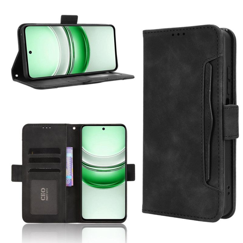 Lærdeksel Folio Deksel Realme C71 Mobildeksel Kortlommer