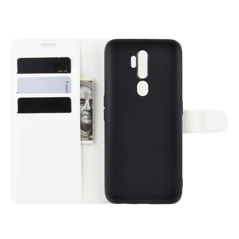 Folio Deksel Til Oppo A9 2020 Anti-fall Lommebok Skinnstil