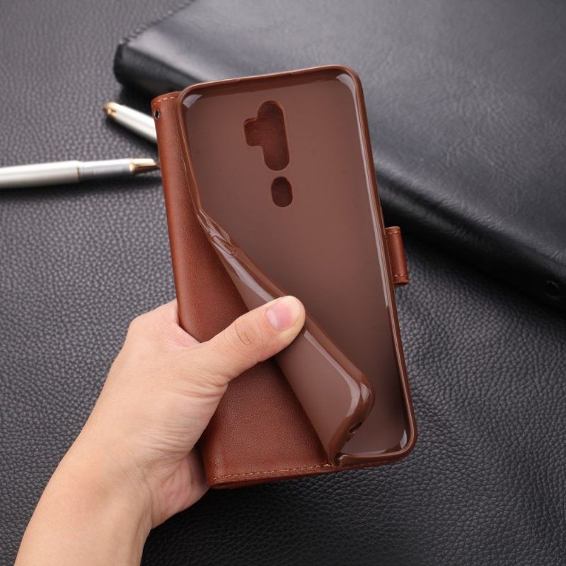 Lærdeksel Til Oppo A9 2020 Azns Kunstskinn
