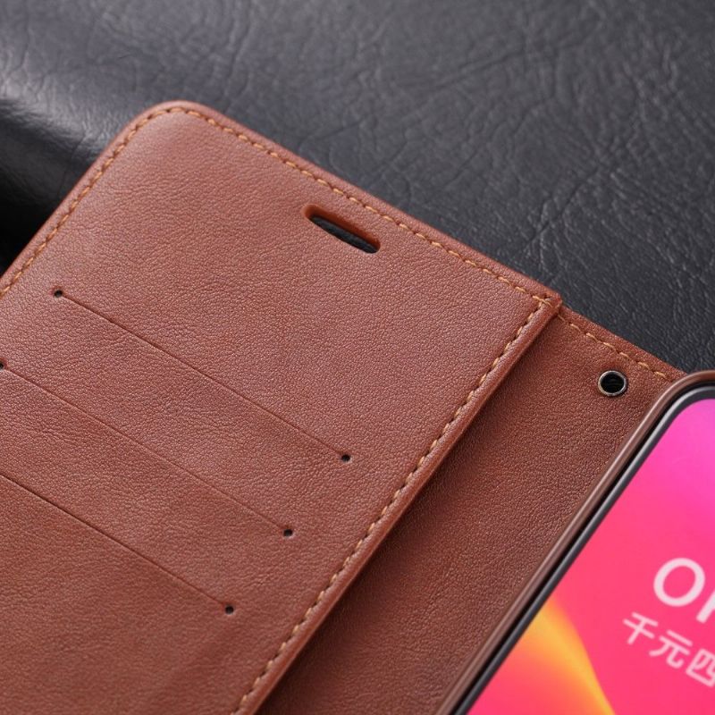 Lærdeksel Til Oppo A9 2020 Azns Kunstskinn