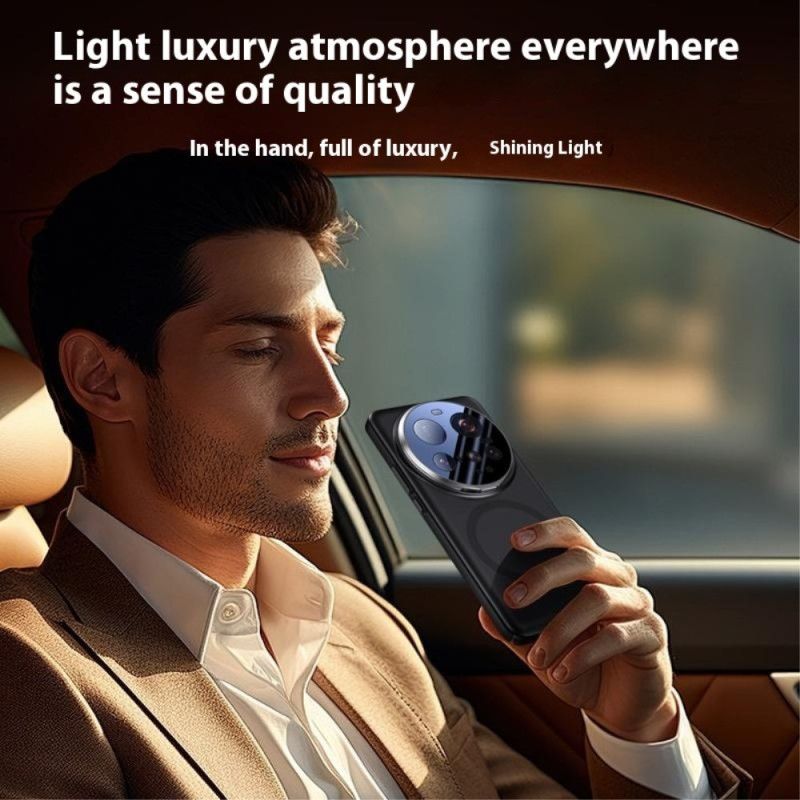 Deksel Til Xiaomi 15 Ultra Kompatibel Med Magsafe Alloy Med Feste