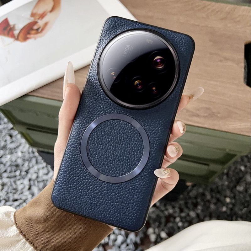 Deksel Xiaomi 15 Ultra Kompatibel Med Magsafe-lychee-læreffekt