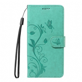 Folio Deksel Til Xiaomi 15 Ultra Blomstermønster