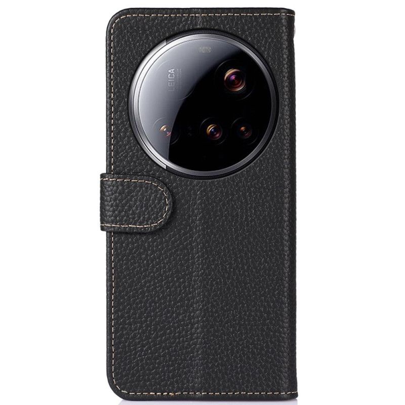 Folio Deksel Til Xiaomi 15 Ultra Ekte Khazneh-skinn