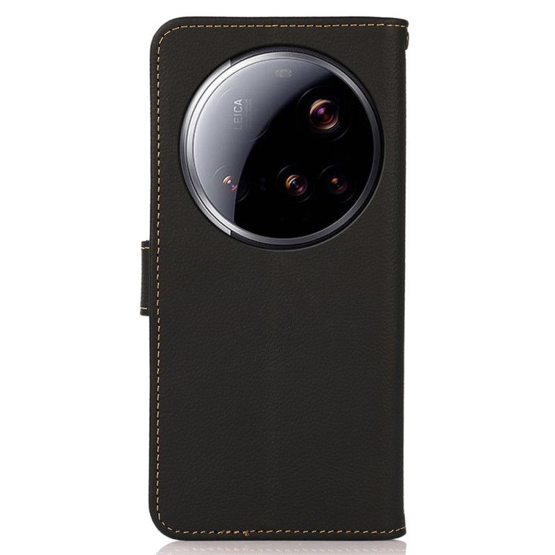 Folio Deksel Til Xiaomi 15 Ultra Khazneh Klassisk Skinn