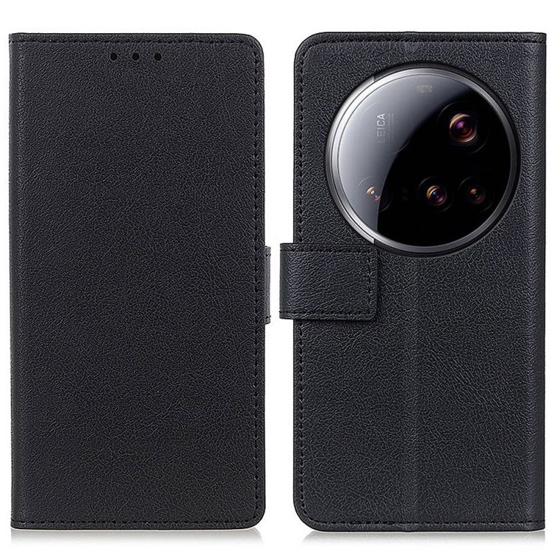 Folio Deksel Til Xiaomi 15 Ultra Klassisk Svart