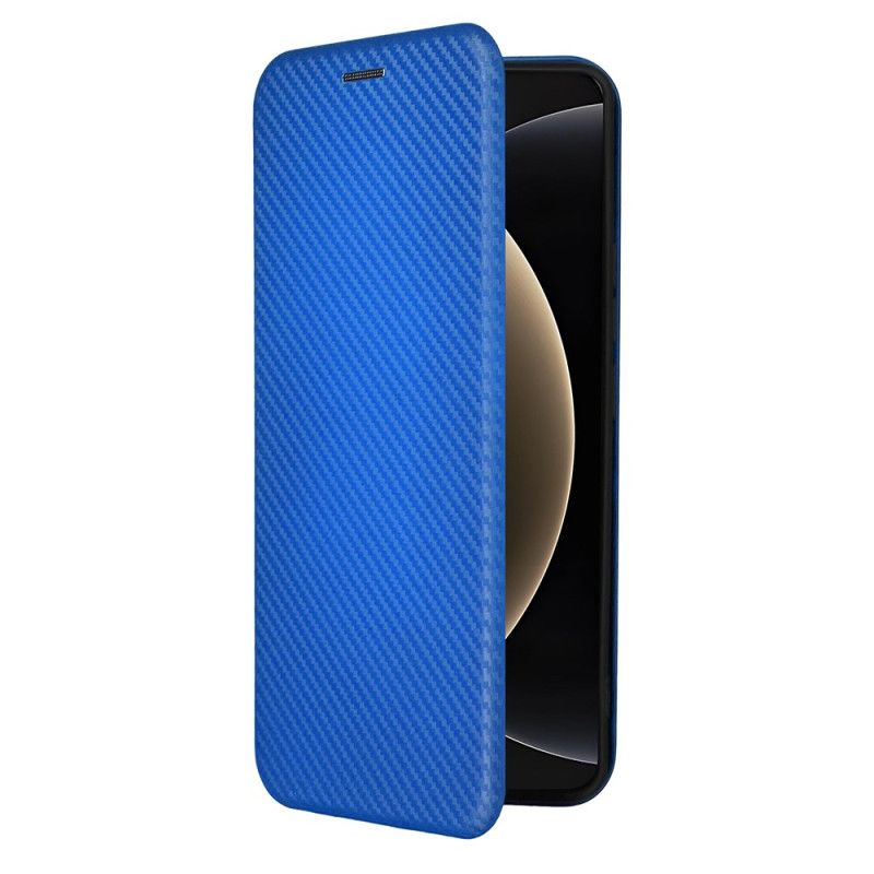 Folio Deksel Xiaomi 15 Ultra Børstet Karbonfiber Beskyttelse Deksel