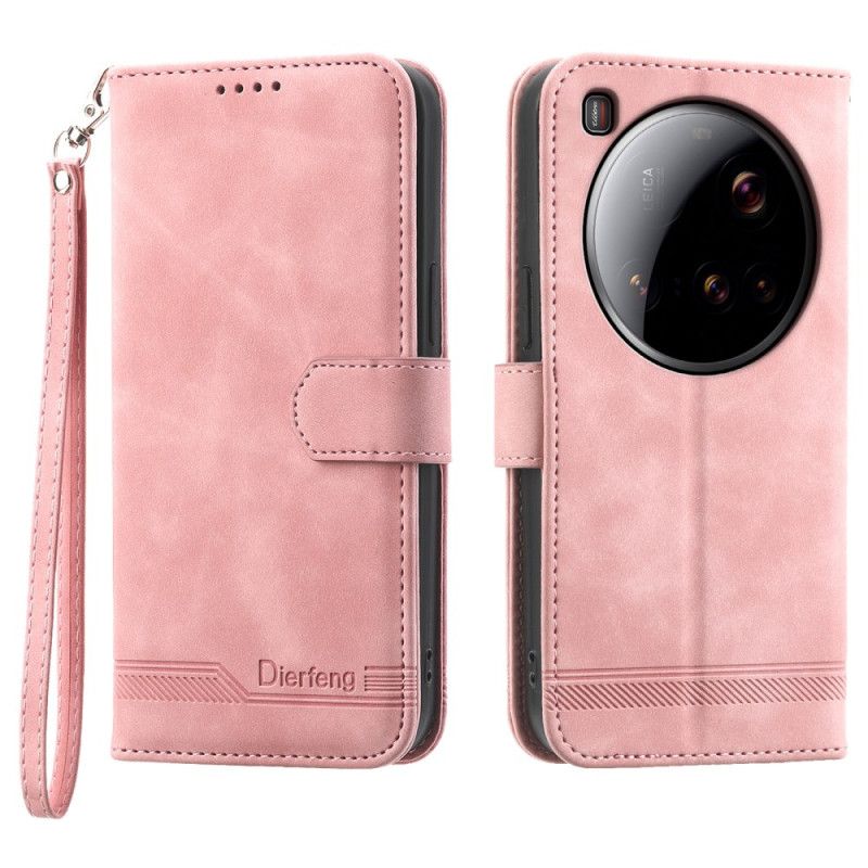 Folio Deksel Xiaomi 15 Ultra Dierfeng Beskyttelse Deksel