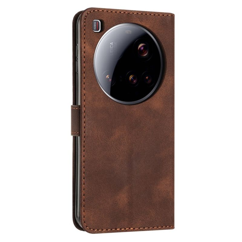 Folio Deksel Xiaomi 15 Ultra Geometrisk Linjereim