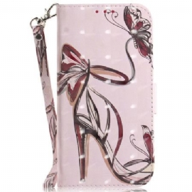 Folio Deksel Xiaomi 15 Ultra Høye Hæler Med Snor