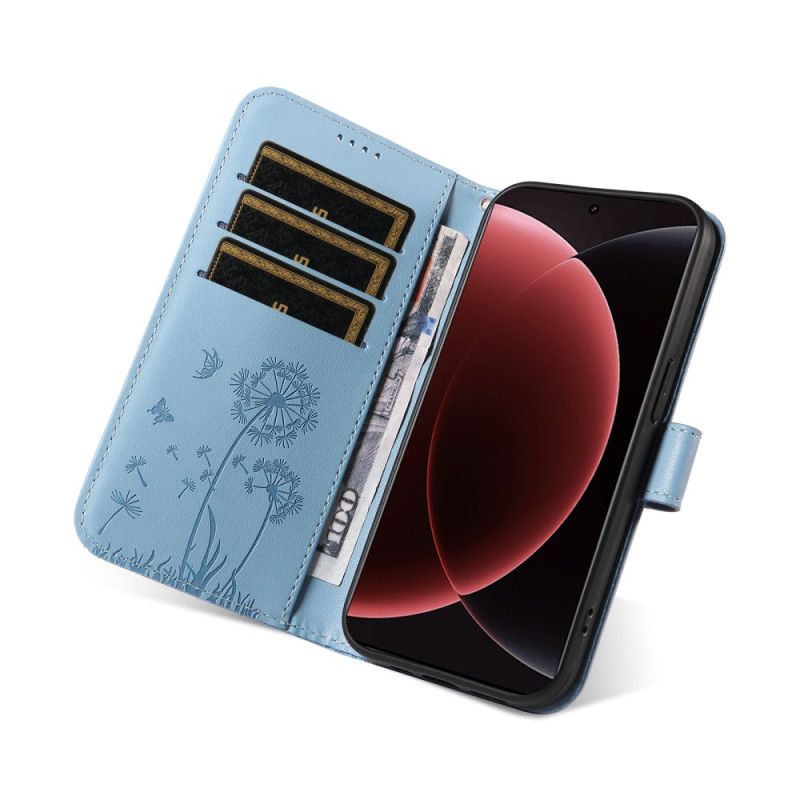 Folio Deksel Xiaomi 15 Ultra Løvetannstropp Beskyttelse Deksel