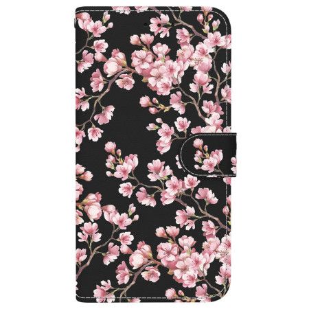 Folio Deksel Xiaomi 15 Ultra Plommeblomster