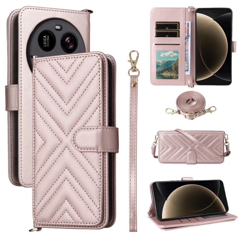 Folio Deksel Xiaomi 15 Ultra Skulderrem Og Rem