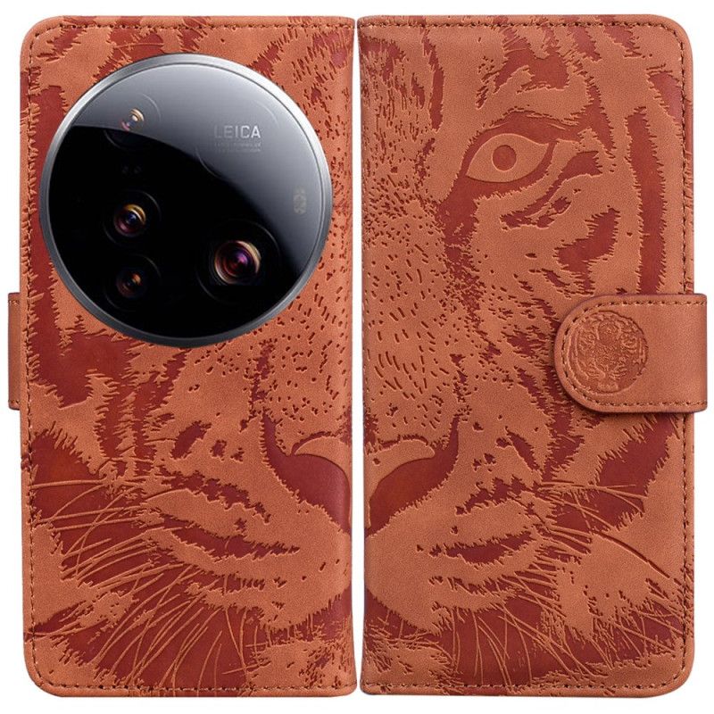 Folio Deksel Xiaomi 15 Ultra Tigertrykk