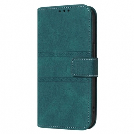 Lærdeksel Folio Deksel Xiaomi 15 Ultra Dobbel Frise