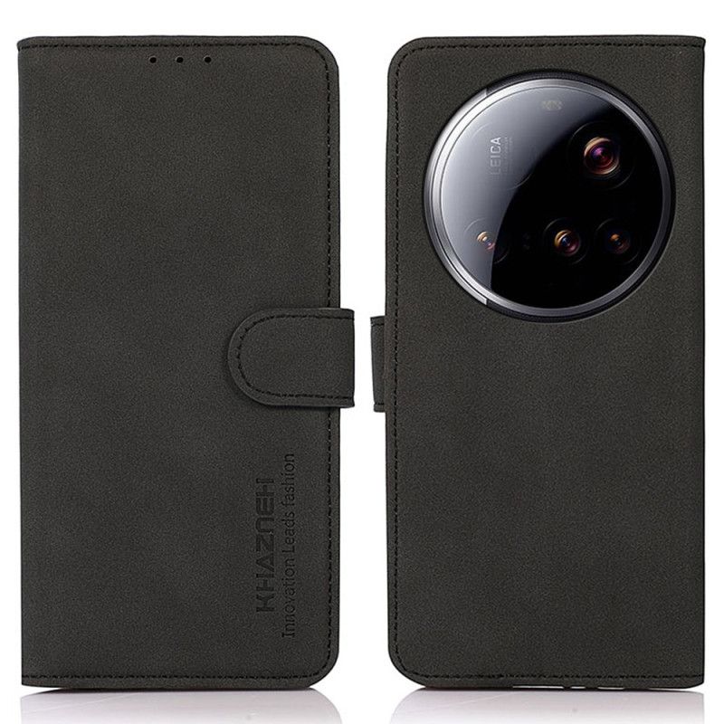 Lærdeksel Folio Deksel Xiaomi 15 Ultra Mobildeksel Khazneh Lommebok