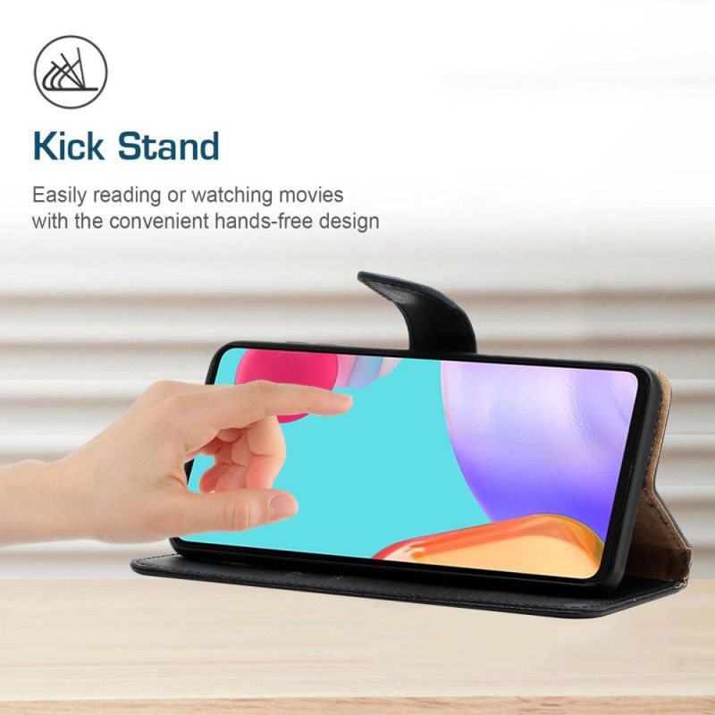 Lærdeksel Folio Deksel Xiaomi 15 Ultra Mobildeksel Nappaskinn