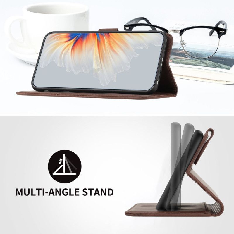 Lærdeksel Folio Deksel Xiaomi 15 Ultra Mobildeksel Smil