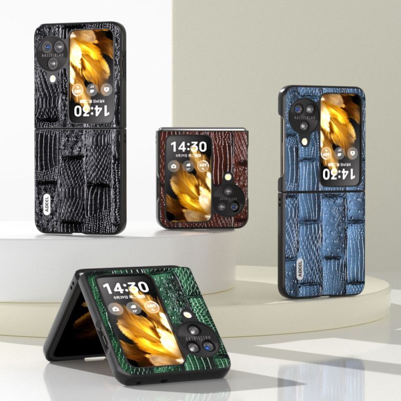 Deksel Oppo Find N3 Flip Mahjong Tekstur Abeel Beskyttelse Deksel