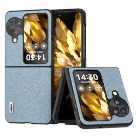 Deksel Oppo Find N3 Flip Mobildeksel Litchi Kunstskinn Abeel