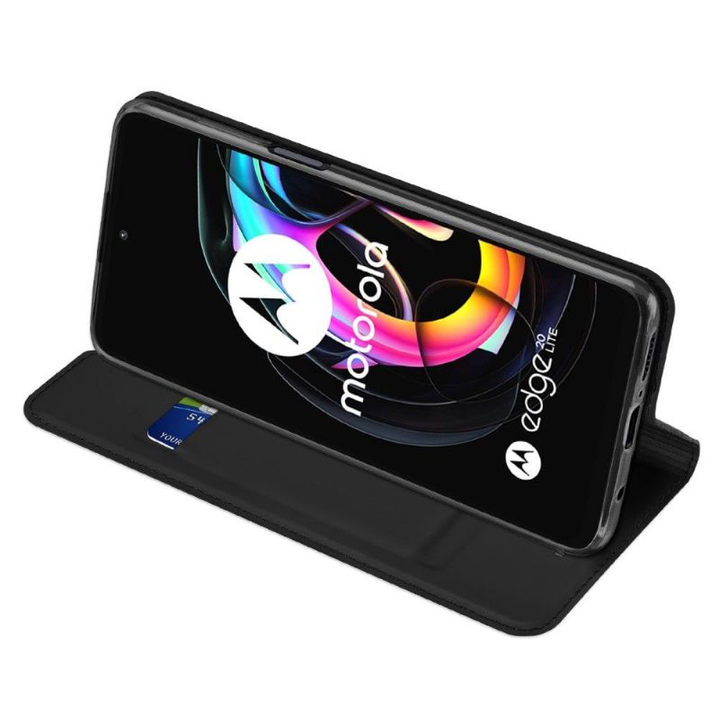 Etui Til Motorola Edge 20 Lite Business Satin Effect
