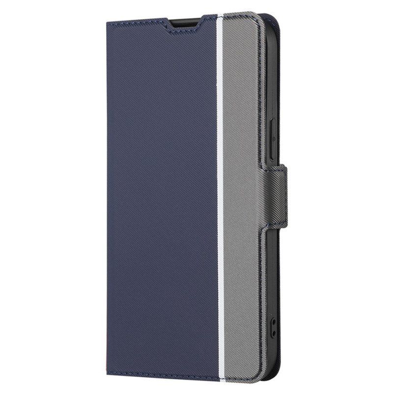 Folio Deksel Til Oppo Reno 8 To-tone