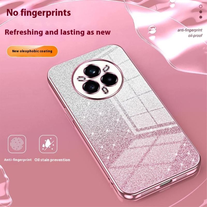 Deksel Realme 14 Pro Plus 5g Gradient Glitter Beskyttelse Deksel