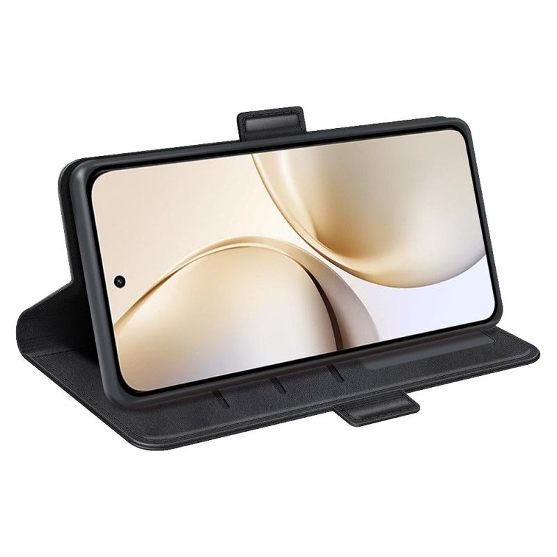 Folio Deksel Realme 14 Pro Plus 5g Dobbel Lås Beskyttelse Deksel