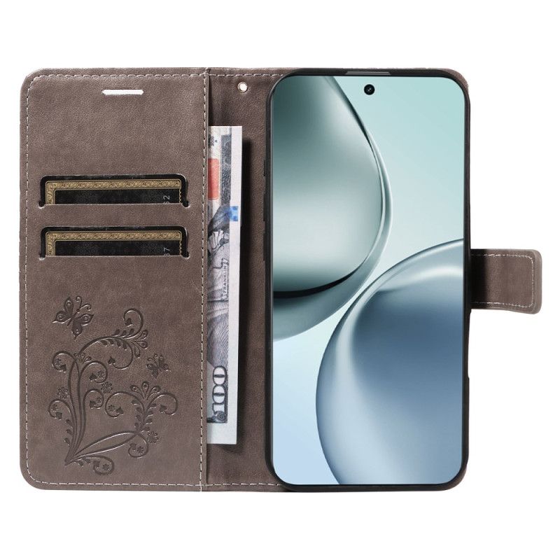 Folio Deksel Realme 14 Pro Plus 5g Kjempesommerfugler Beskyttelse Deksel