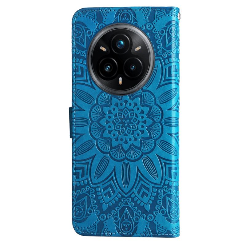 Folio Deksel Realme 14 Pro Plus 5g Sublim Solsikke