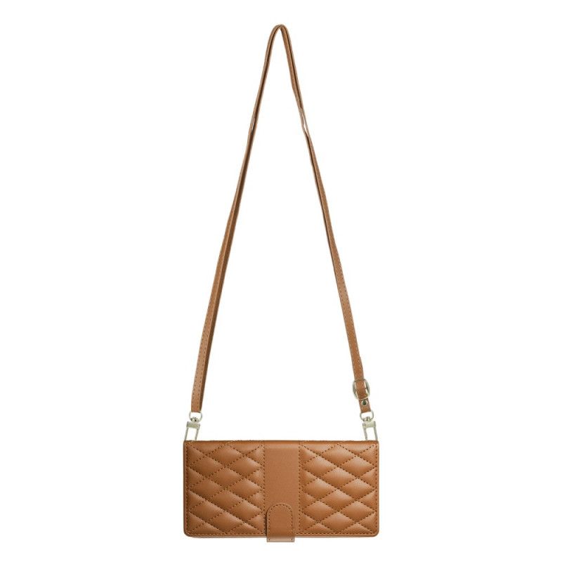 Folio Deksel Realme 14 Pro Plus 5g Vattert Med Stropp Og Skulderstropp