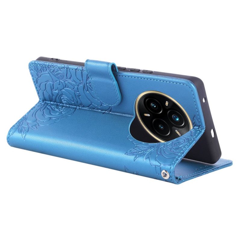 Folio Deksel Til Realme 14 Pro Plus 5g Blondetrykk