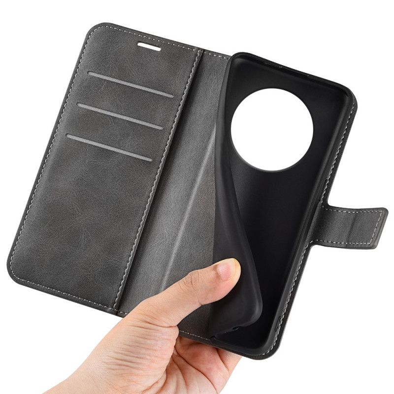 Lærdeksel Folio Deksel Realme 14 Pro Plus 5g Mobildeksel Lærstil