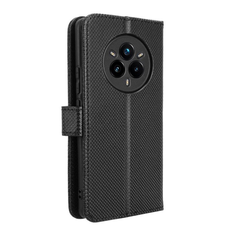 Lærdeksel Folio Deksel Realme 14 Pro Plus 5g Mobildeksel Stroppprikker