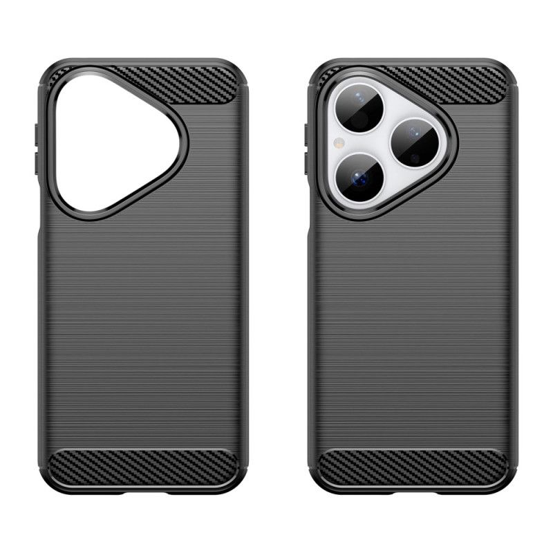 Deksel Huawei Pura 80 Børstet Karbonfiber