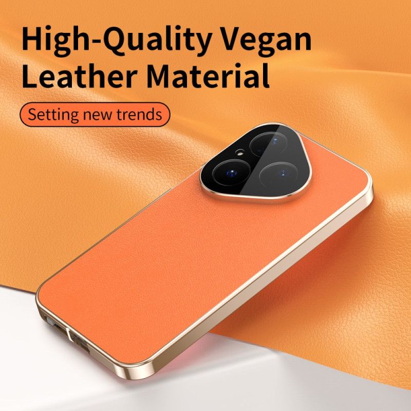 Deksel Huawei Pura 80 Mobildeksel Lærdesign Og Skjermbeskytter I Herdet Glass