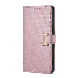 Folio Deksel Huawei Pura 80 Metallspenne Beskyttelse Deksel