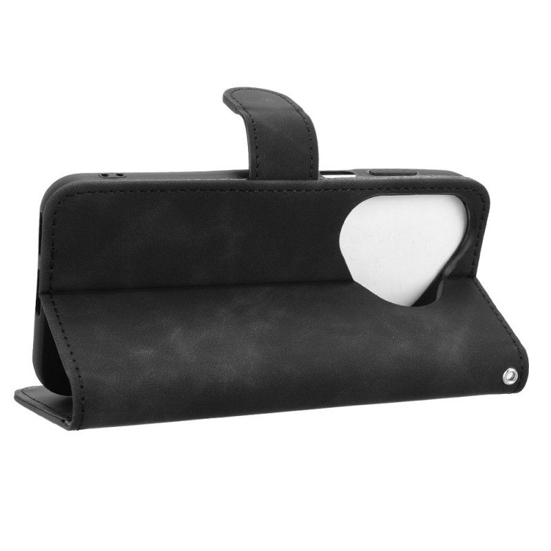 Folio Deksel Huawei Pura 80 Semsket Skinneffekt Beskyttelse Deksel