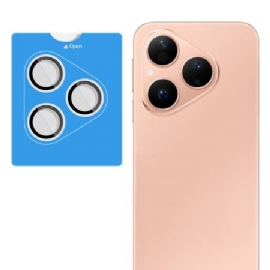 Linsebeskytter I Herdet Glass For Huawei Pura 80 Selvposisjonerende Ramme (svarte Sirkler)