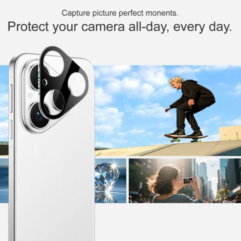 Linsebeskytter I Herdet Glass For Huawei Pura 80 (svart Versjon)