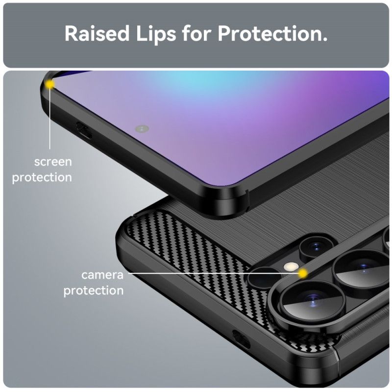 Deksel Samsung Galaxy S26 Ultra Børstet Karbonfiber