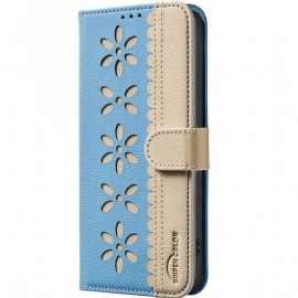 Folio Deksel Samsung Galaxy S26 Ultra Binfen-farge Blomsterdesign