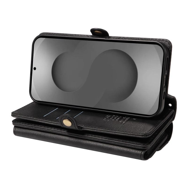 Folio Deksel Samsung Galaxy S26 Ultra Vintage Lommebok Med Skulderstropp