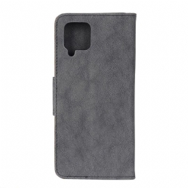 Etui Til Samsung Galaxy A12 Originalitet Edouard Faux Leather Vintage