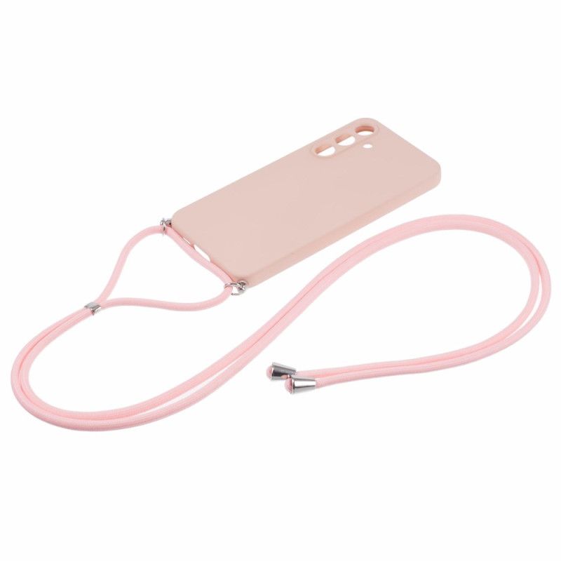 Deksel Samsung Galaxy A55 5g Med Rosa Snor